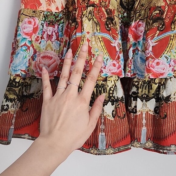 Camilla Cameos Dance Crop Top and Kids Skirt Size 6 Adult Size XS-S Set b126 - Picture 7 of 14